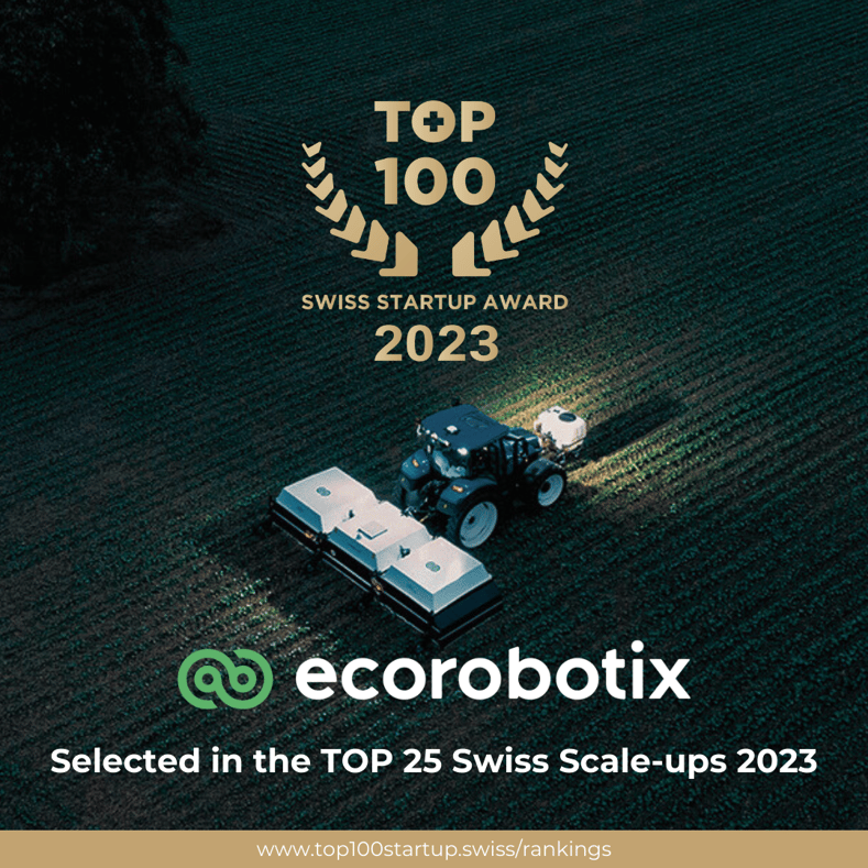 Selected in the TOP 25 Swiss Scale-up 2023